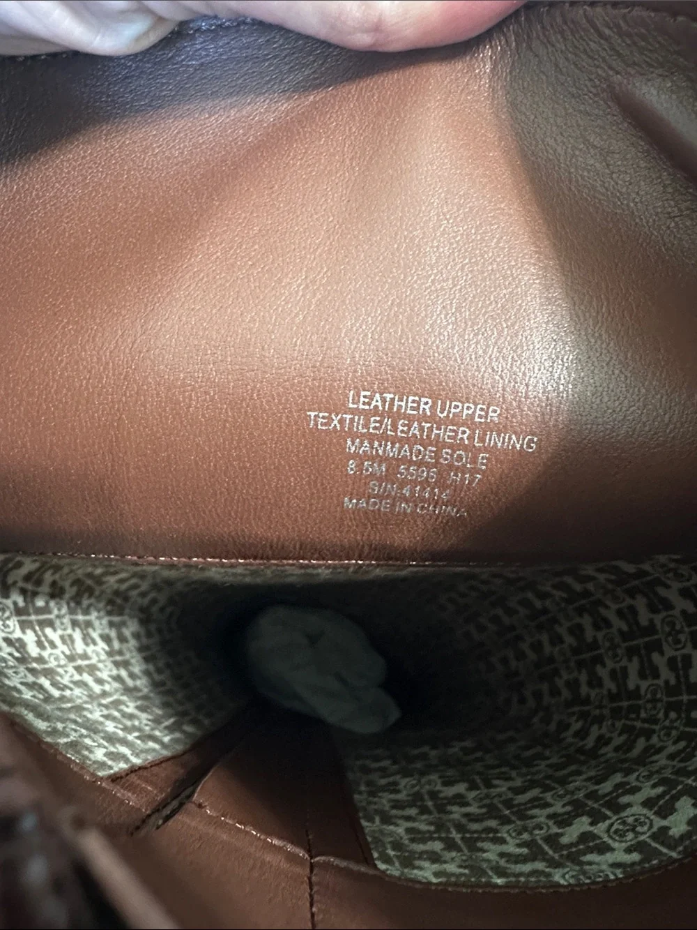 Tory Burch Chestnut Brown Leather Riding Boots